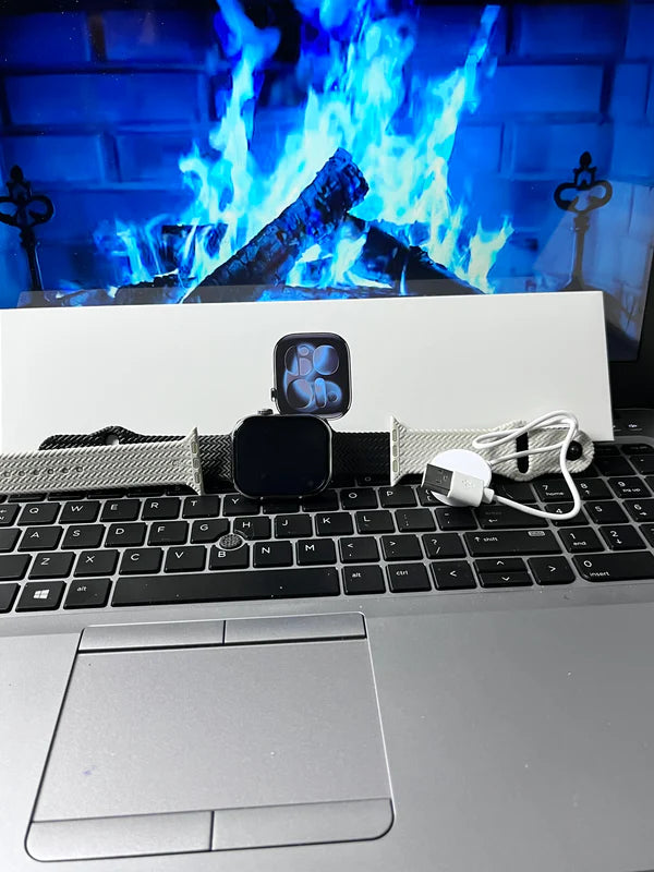 Apple Logo Series 11 Smartwatch with always on Display