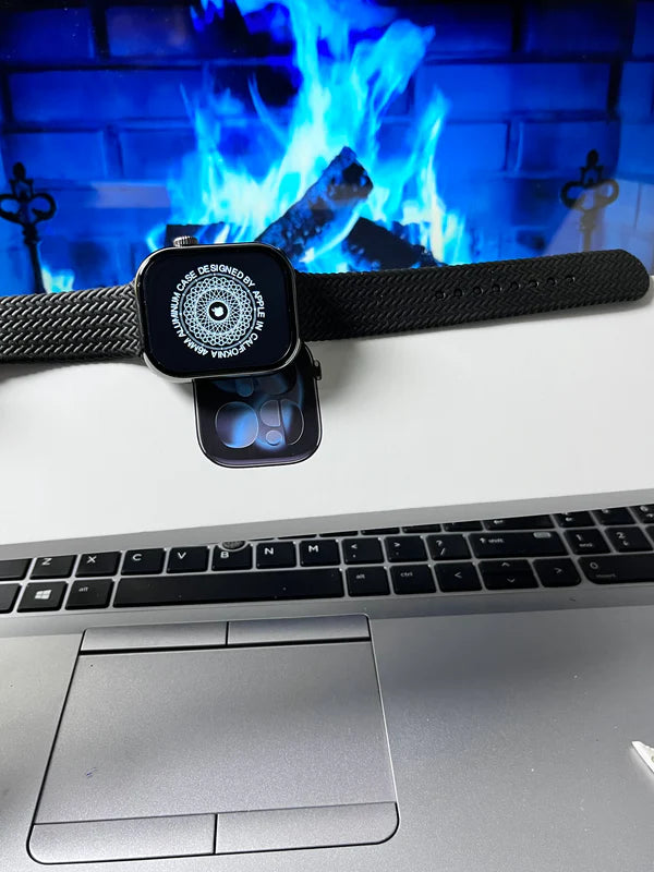 Apple Logo Series 11 Smartwatch with always on Display